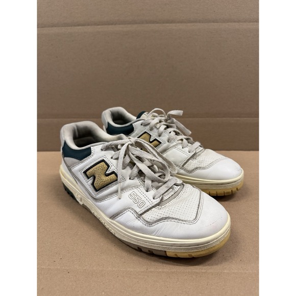 Size 9.5 - New Balance Aimé Leon Dore x 550 Green‎ Yellow BB550A2